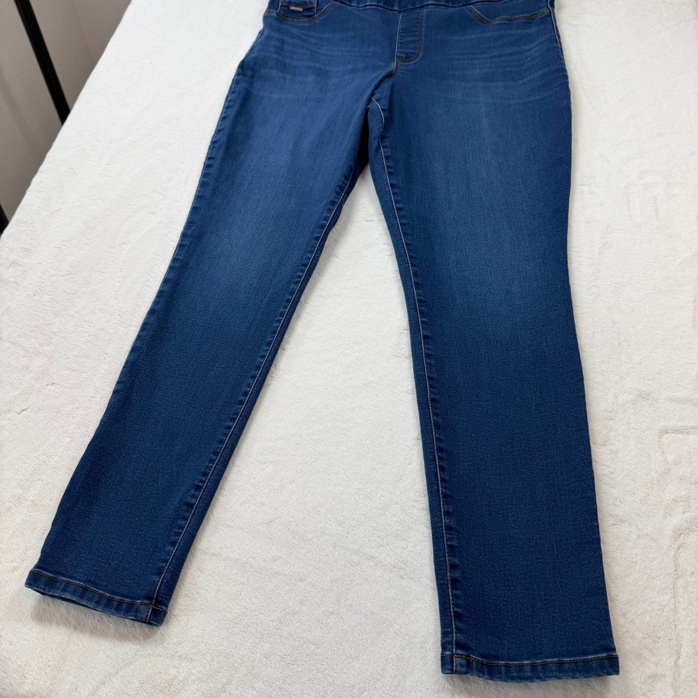 Nine‎ West Heidi Pull On Skinny Jeans Womens 14 Blue Good Stretch SDNWB1107-STL - Picture 3 of 14